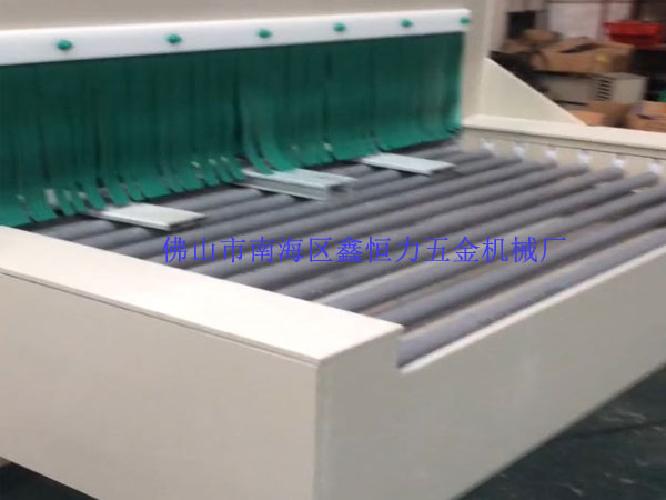 铝型材蚀刻机打样成功！