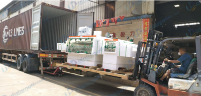 印度客户定制金属蚀刻机装柜出货！